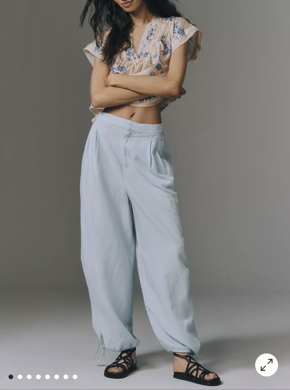 Anthropologie Garden Balloon Pants